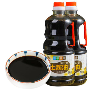 锋山土酱油0添加酱油生抽传统峰山黄豆酿造酱油无麸质酱油