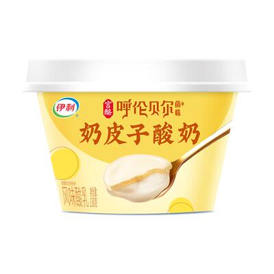 伊利奶皮子酸奶138g*12杯