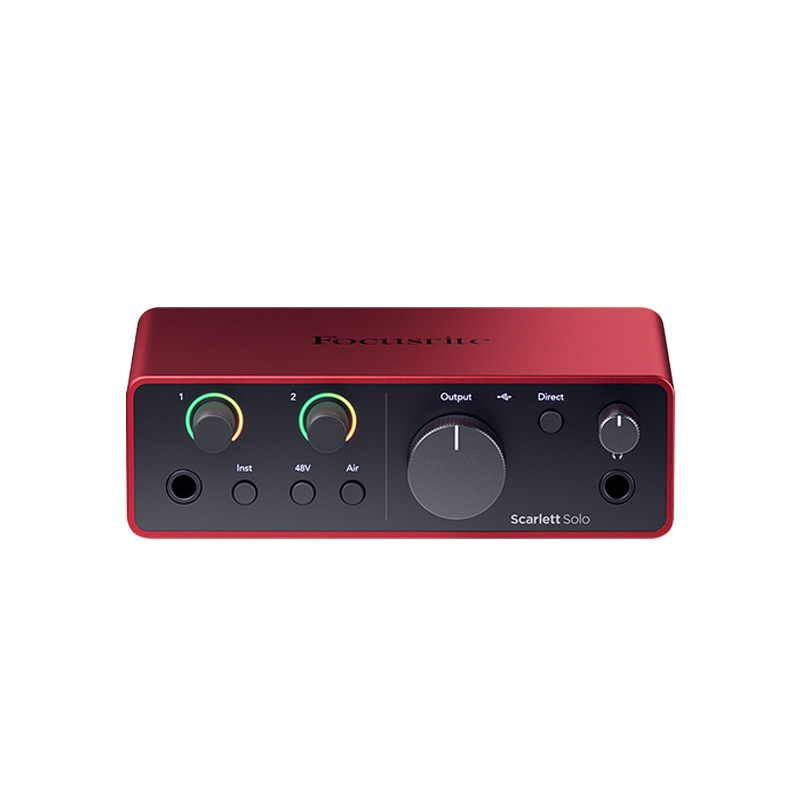 Focusrite外置声卡音频接口直播