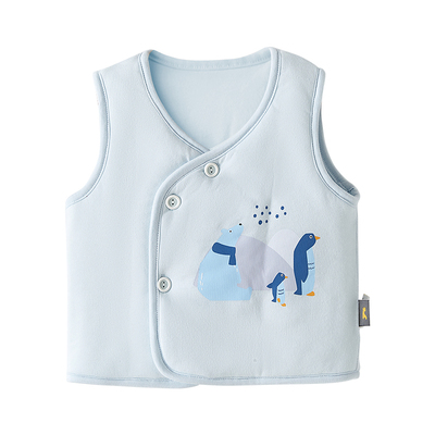 童泰新生儿棉马甲春秋