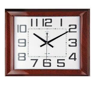 北极星超大尺寸静音客厅中式办公挂钟网红时钟日历钟表夜光石英钟