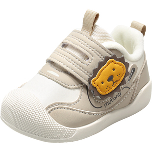 【断码清仓】牧童学步步前鞋男宝宝秋冬软底女童婴幼儿鞋机能鞋子