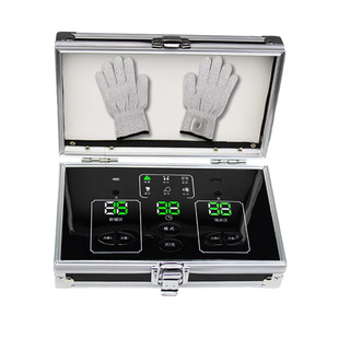 乳腺增生全身经络疏通神器电脉冲手套电疗仪腋下淋巴胸部按摩仪器