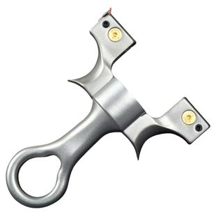 聚义弓社正品钛合金高精度扁皮弹弓移动怒斩大威力弹弓成年人专用