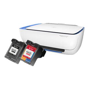 适用惠普3635墨盒HP664XL Deskjet 3635学生家庭作业打印机黑色彩色连喷墨盒