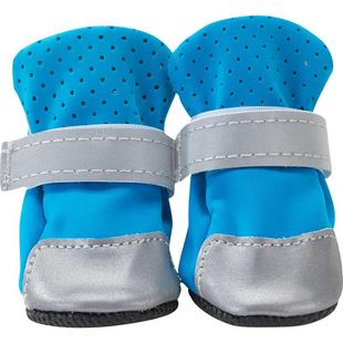 泰迪狗狗软底不掉脚鞋子防水雨鞋比熊小型犬秋冬四季宠物外出脚套