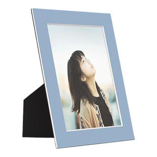 青空馆卡纸摆台现代简约10寸创意相框8寸高清打印婚纱儿童照片墙