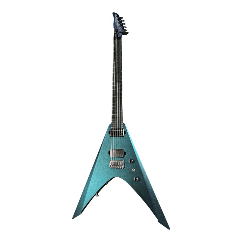 RUF Guitar Doctor Vinci 6  Blue Glitter  波兰手工定制电吉他