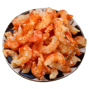 舟山特产大虾仁500g无盐淡干大金钩海米虾米虾干开洋海鲜零食干货