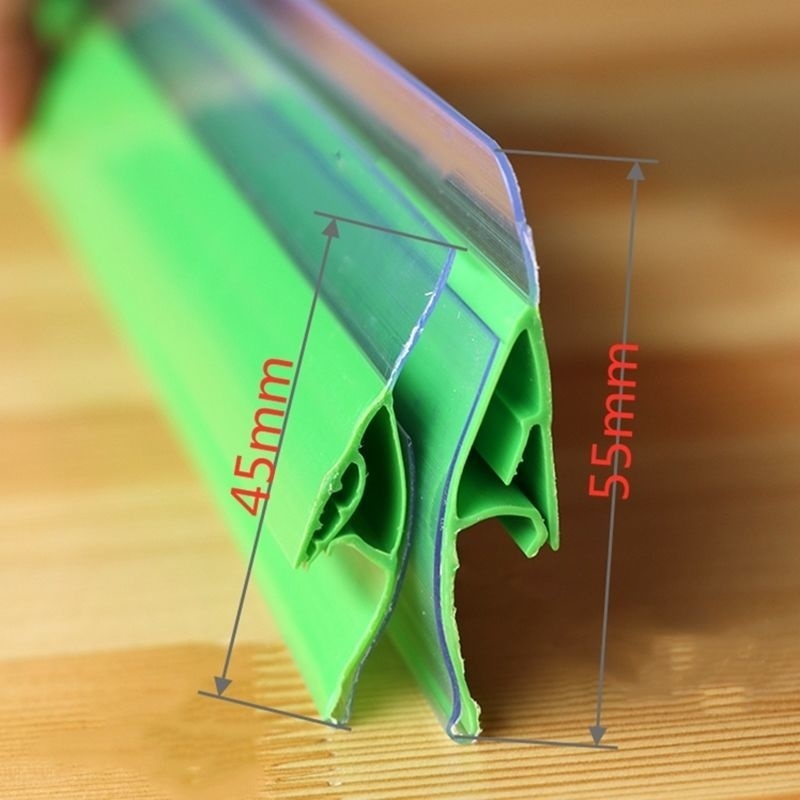 超市标签条韩式日式插式PVC价格条价签条卡条塑料标牌货架标价条