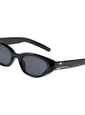 张婧仪同款复古猫眼小框太阳镜