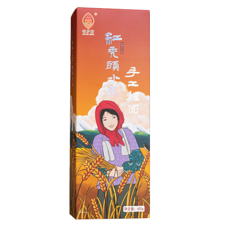 锦岁耕甘肃红秃头小麦高筋挂面