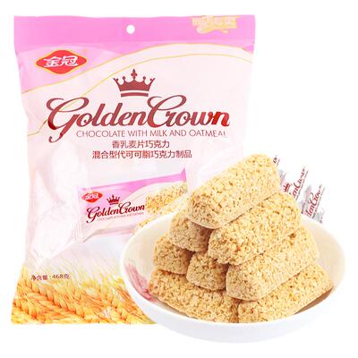 燕麦巧克力468G金冠散装饼干糖果