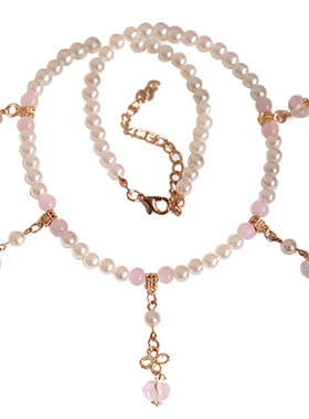 明制坦领复古简约旗袍项链软璎珞