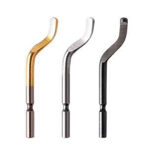 去毛刺刮刀钻头工具削金属不锈钢塑料内孔修边刀片铜管倒角刀神器