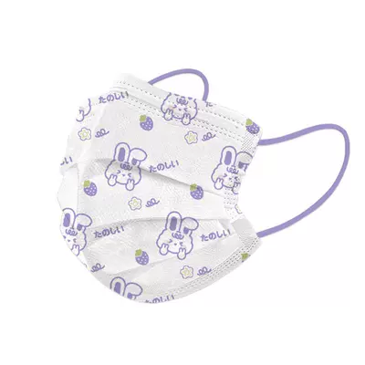 100只儿童口罩女孩医用外科一次性医疗女童小孩5专用8到12岁6正品