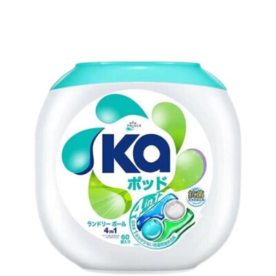 日本菁华洗衣凝珠除螨持久留香