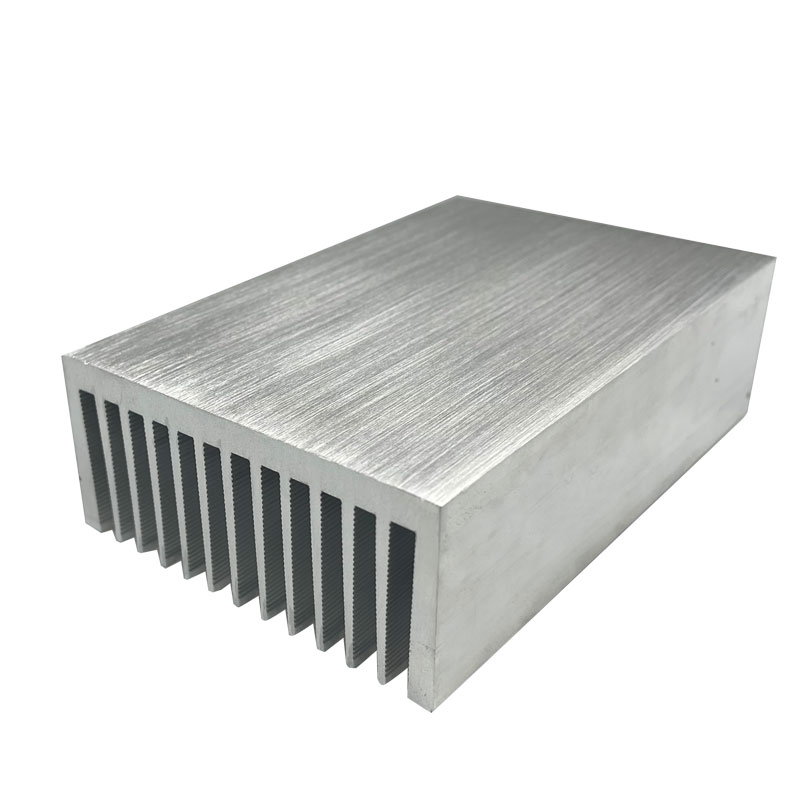 供应宽99高45长200大功率功放板工业电源散热器密齿散热片铝型材