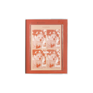 韩国Be On D大容量贴纸相册拍立得四格相片收纳本薄ins明信片卡册