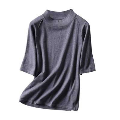 秋冬新款真丝打底衫上衣可单穿