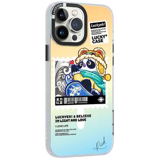 【2件5折】东来也邮票-全力以富适用于苹果14pro手机壳新款14promax磁吸超薄iPhone13Pro防摔原创Promax创意