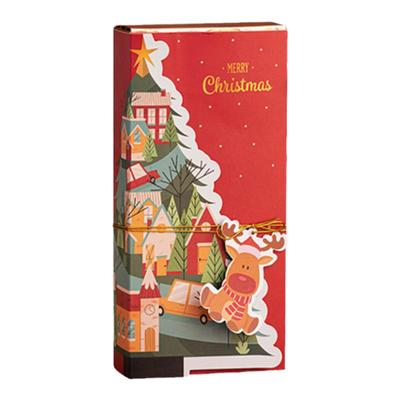 圣诞节饼干包装盒糖霜曲奇礼品盒