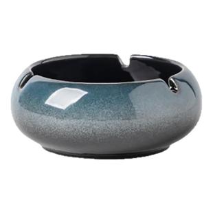 大号烟灰缸创意个性陶瓷烟缸家用复古中式客厅轻奢办公室潮流烟缸