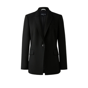 【零染】PRICH简约职场高智西装冬季新款收腰气质通勤外套女