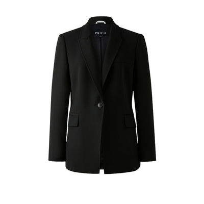 【零染】PRICH简约职场高智西装2025冬季新款收腰气质通勤外套女