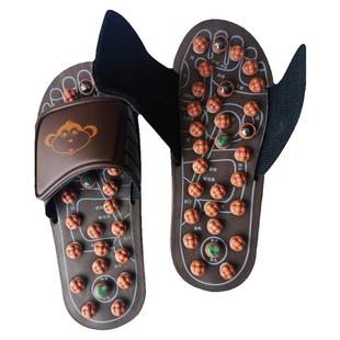 仿鹅卵石足底按摩地垫脚底按摩器磁疗保健足疗垫家用走毯指压拖鞋