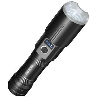 爱格生超亮强光手电筒充电家用户外远射迷你小便携多功能战术夜骑