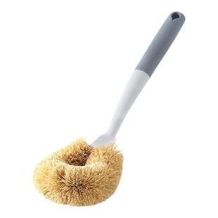 刷锅神器洗锅刷子家用厨房清洁去污去油渍长柄椰棕不伤锅刷碗炊帚