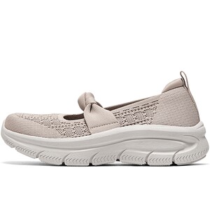 skechers官方旗舰店斯凯奇厚底玛丽珍女鞋一脚蹬软底浅口单鞋2025新款夏季网面透气鞋