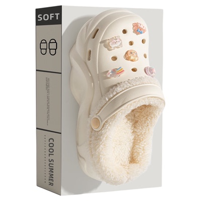 棉拖鞋女士秋冬季2024新款