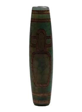 天然真品西藏财神玛瑙天珠正品吊坠项链玉髓玉石DIY配件散珠男女