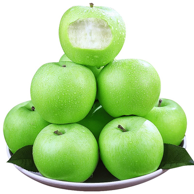 山西青苹果新鲜水果9斤脆甜当季现摘红整箱绿小苹果糖心富士包邮5