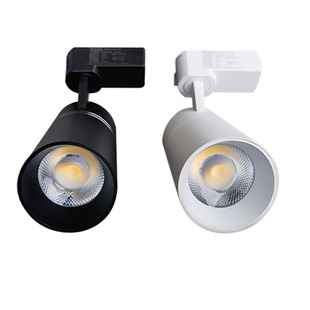 高亮led轨道射灯服装店铺商用35W超亮明装聚光导轨射灯式天花灯