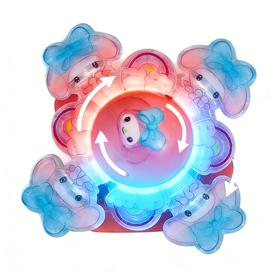 三丽鸥库洛米发光旋转啪啪圈儿童玩具手表手环男女童卡通闪光陀螺