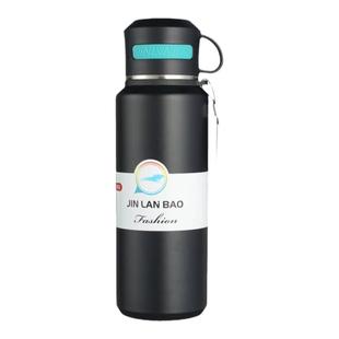 户外运动保温杯男大容量学生保温壶车载子弹头1000ml焖茶杯子正品