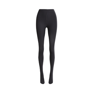 「绫天生丝滑-炽」180D哑光加厚显瘦黑色保暖绒感打底连裤袜秋冬