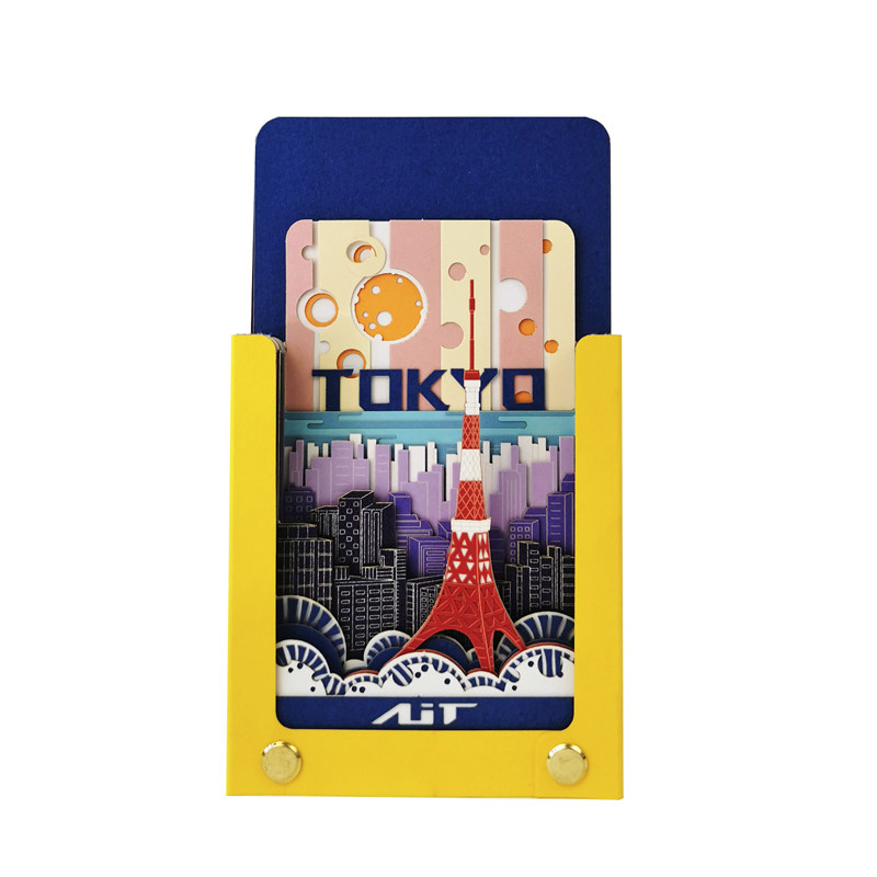 aitcard立体手撕记事本送朋友送