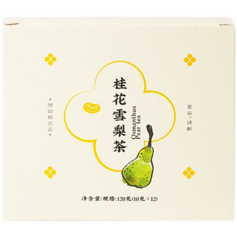 若谷家集 | 桂花雪梨茶 陈皮菊花甘草干燥滋润雾霾走开袋泡茶包