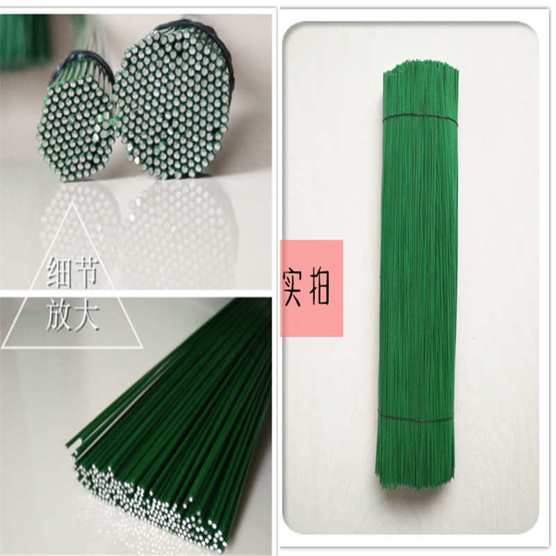 绑扎丝工地专用镀锌细铁丝软扎线DIY造型家用防锈手工线包塑铁丝