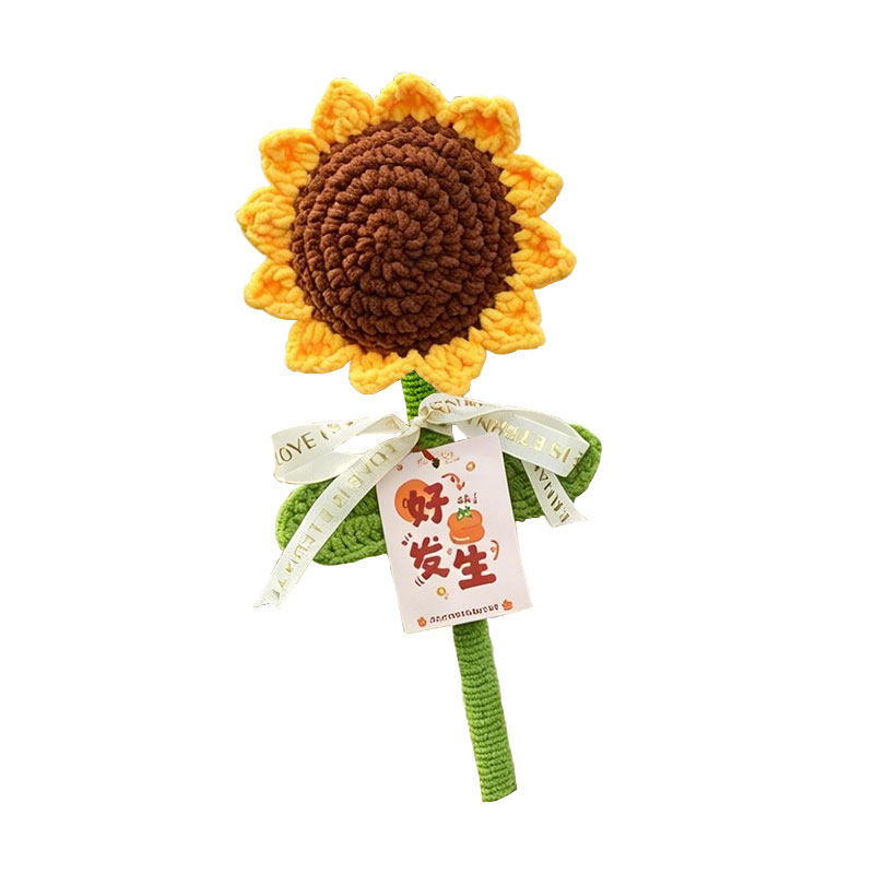 一举夺魁向日葵花束中高考礼袋装