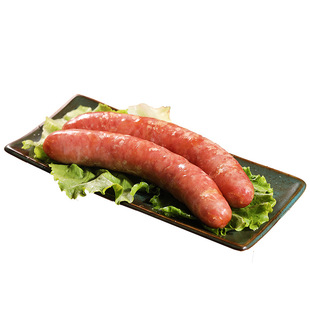 台湾风味士林大香肠纯香肉肠原味台式火山石烤肠夜市地道肠热狗