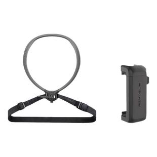PGYTECH运动相机挂脖支架CapLock适用gopro13脖挂大疆action5pro配件胸前固定手机架辅助拍摄蒲公英正品