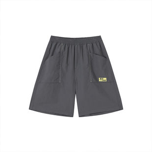 拓路者男童五分裤儿童沙滩裤中裤夏季透气跑步短裤运动裤耐磨透气