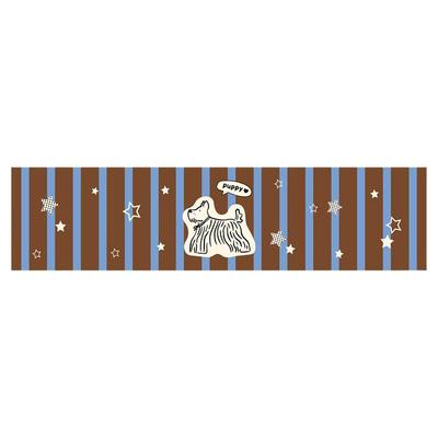 中古风长毛狗门槛石地垫吸水防滑