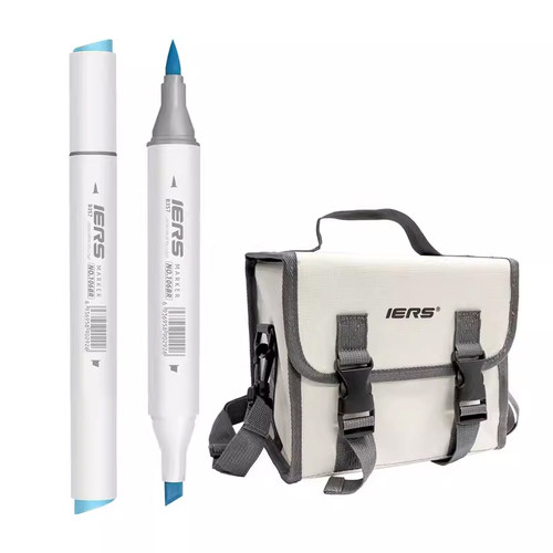 艾尔斯IERS软头马克笔速干手绘动漫设计艺考套装300色单支106BR