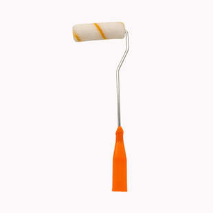 4寸不掉毛小滚筒刷子 迷你拇指滚筒刷头滚芯耐溶剂油漆涂料船用刷